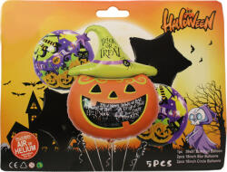 Mezőfi Team Kft Halloween fólia léggömb szett (tök) 5 db/cs