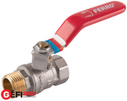 Ferro F-Comfort golyóscsap kezelőkarral, 3/4" KB /10/ (KFC21)