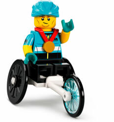 LEGO® Minifigurák 22 sorozat Kerekesszékes versenyző (COL22-12)