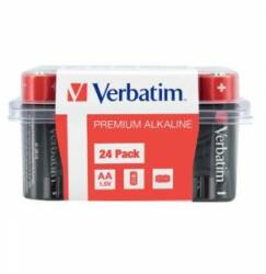 Verbatim Baterie alcalina Verbatim, AA, 1, 5 V, 24 bucati
