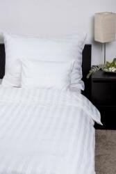  3 részes 2, 7cm fehér csíkos, hosszított damaszt