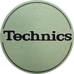 Slipmat Factory TECHNICS logo metál zöld alapon fekete
