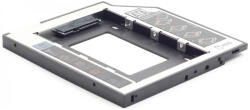 Gembird 2, 5 --> 5, 25 HDD beépítő keret Notebook-hoz 9, 5 mm (MF-95-01)