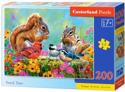 Castorland Puzzle Castorland din 200 de piese - Timp pentru prânz (B-222179)