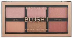 Profusion Cosmetics Paletă blush - Profusion Cosmetics Blush Palette I 16 g