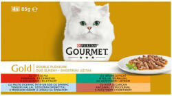 Gourmet Gold Duo Experience - Hrană umedă pentru pisici - Multipack (12 pachete | 12 x 4 x 85 g | 48 buc conserve) 4.08 kg