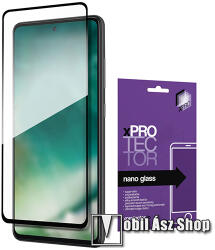 XPRO SAMSUNG Galaxy A72 5G (SM-A726F), Galaxy A72 4G (SM-A725F), Xpro Nano Glass flexibilis üvegfólia, 9H, Full cover, Fekete