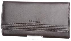 La Scala fekete női bőr pénztárca (TGN155 BLACK)