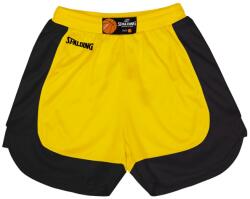 Spalding Sorturi Spalding Hustle Shorts 40221108-yellowblack Marime 152 - weplaybasketball