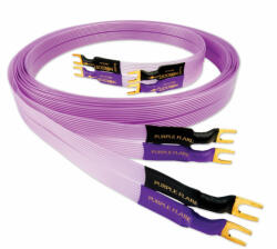 Nordost Purple Flare hangfalkábel single wired /1 méter saruval szerelve/