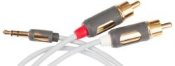Supra MP analóg összekötő kábel 3, 5 mm mini Jack/ 2 RCA - 1.0 m