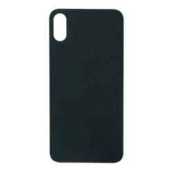 tel-szalk-013520 Apple iPhone XS fekete akkufedél, hátlap kis lyukú kamera-kivágással (tel-szalk-013520)