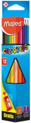 Maped Моливи 12 цвята Мапед maped триъгълни с острилка