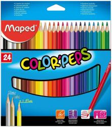 Maped Цветни моливи Мапед maped color'peps 24 цвята