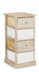 Bizzotto Comoda lemn 4 sertare Finnley 40x29x73 cm (0210678) Comoda