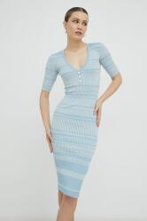 Elisabetta Franchi ruha mini, testhezálló - kék 34