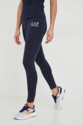 EA7 Emporio Armani legging sötétkék, női, nyomott mintás - sötétkék L - answear - 23 990 Ft