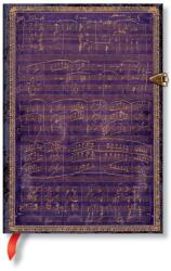 Paperblanks butikkönyv Beethoven’s 250th Birthday midi vonalas (9781439764015)