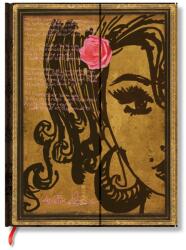 Paperblanks butikkönyv Amy Winehouse, Tears Dry (LIMITÁLT KIADÁS) mini vonalas (9781439712795)