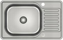 Quadron Chiuveta inox incastrata Quadron Pop Eddie 111 inox 66x42 cm (HD111LEN6642) Chiuveta