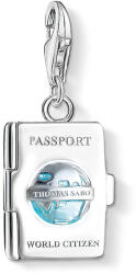 Thomas Sabo Útlevél ezüst charm tűzzománccal - 1233-007-17 (1233-007-17)
