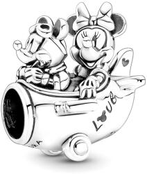 Pandora Moments Disney Mickey egér és Minnie egér repülő ezüst charm - 790108C00 (790108C00)