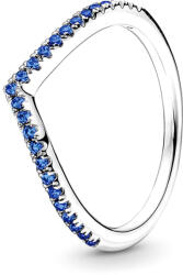 Pandora Timeless kék ragyogó kívánság gyűrű - 196316C02-64 (196316C02-64)