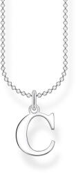 Thomas Sabo Ezüst nyaklánc "C" betű medállal - KE2012-001-21-L45v (KE2012-001-21-L45v)