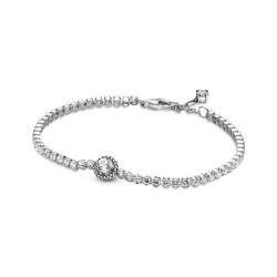 Pandora Szikrázó glória ezüst teniszkarkötő - 599416C01-16 (599416C01-16)