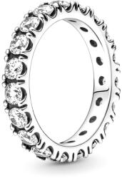 Pandora Örök szikrázó sor ezüst gyűrű - 190050C01-48 (190050C01-48)