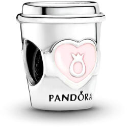 Pandora Moments Kávé elvitelre ezüst charm - 797185EN160 (797185EN160)
