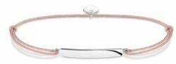 Thomas Sabo Drapp textil karkötő gravírozható ezüst lappal - LS011-173-19-L20v (LS011-173-19-L20v)
