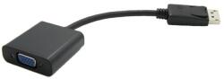 Roline Преходник Roline S3201, от Display Port(м) към VGA(ж), черен (S3201)