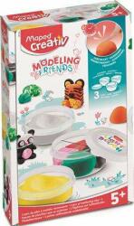 Maped Creativ Modeling Friends utántöltő modellező gyurma készlet (IMAC907203)