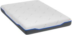 DOMINE Ultra Pocket Multilayer ortopéd matrac, 160x190x24 cm, zsebrugókkal, 2 cm poliuretán memóriahabbal, levehető kötött huzattal, közepes keménységű