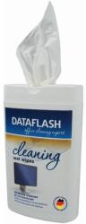 DataFlash Kisméretű nedves törlőkendők Data Flash TFT / LCD / notebook monitorok tisztításához, 100 db / cső (DF-1522)
