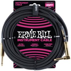 Ernie Ball 25' Braided Cable Black