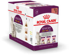 Royal Canin 12x85g Royal Canin Sensory szószban vegyes csomag nedves macskatáp