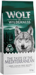 Wolf of Wilderness 12kg Wolf of Wilderness "Mediterranean Coastlines" Bárány, csirke & pisztráng száraz kutyatáp