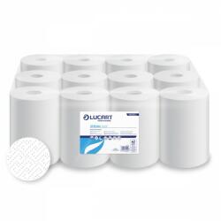 Lucart Strong 14 J Mini kéztörlő 2 réteg 100% cell ragasztott 58m 12 tekercs/zsugor (861093J) - alphadenthigienia
