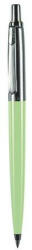 PAX Golyóstoll, 0, 8 mm, nyomógombos, pasztell zöld tolltest, PAX, kék (PX4030302) - onlinepapirbolt