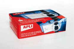 APLI Azonosítókártya tartó, nyakba akasztható, biztonsági csattal, 90x56 mm, APLI (LCA11744) - onlinepapirbolt