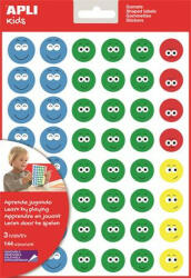 APLI Matrica, emoji, APLI Kids "Stickers", boldog arcok (LCA14226) - onlinepapirbolt