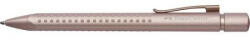 Faber-Castell Golyóstoll, 0, 5 mm, nyomógombos, rózsaszín tolltest, FABER-CASTELL "Grip 2010-M", kék (TFC243907) - onlinepapirbolt