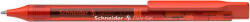 Schneider Zseléstoll, 0, 4 mm, nyomógombos, SCHNEIDER "Fave Gel", piros (TSCFGEL01P) - onlinepapirbolt