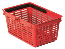 DURABLE Bevásárlókosár, műanyag, 19 l, DURABLE, piros (DB1801565080) - onlinepapirbolt