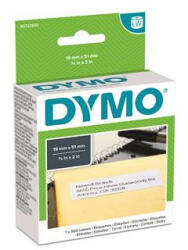 DYMO Etikett, LW nyomtatóhoz, eltávolítható, 19x51 mm, 500 db etikett, DYMO (GD11355) - onlinepapirbolt
