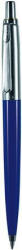 PAX Golyóstoll, 0, 8 mm, nyomógombos, sötétkék tolltest, PAX, kék (PX4030204)
