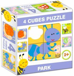 Dohány Mix Puzzle cu cuburi, 4 piese - Insecte (599)