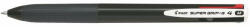 Pilot Golyóstoll, 0, 27 mm, nyomógombos, fekete, PILOT "Super Grip G", négyszínű (PSGGNY4F) - onlinepapirbolt
